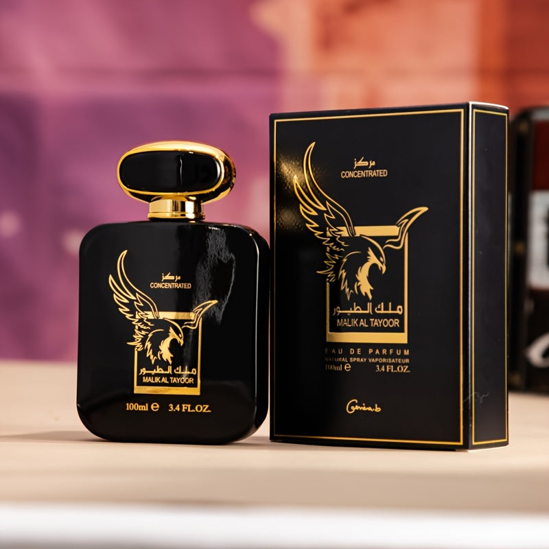 High-end men's perfume with cedar woody scent and notes of vanilla and mint. Alcohol-based, formaldehyde-free liquid fragrance in 100ml bottle with 3-5% concentration. Ideal for parties