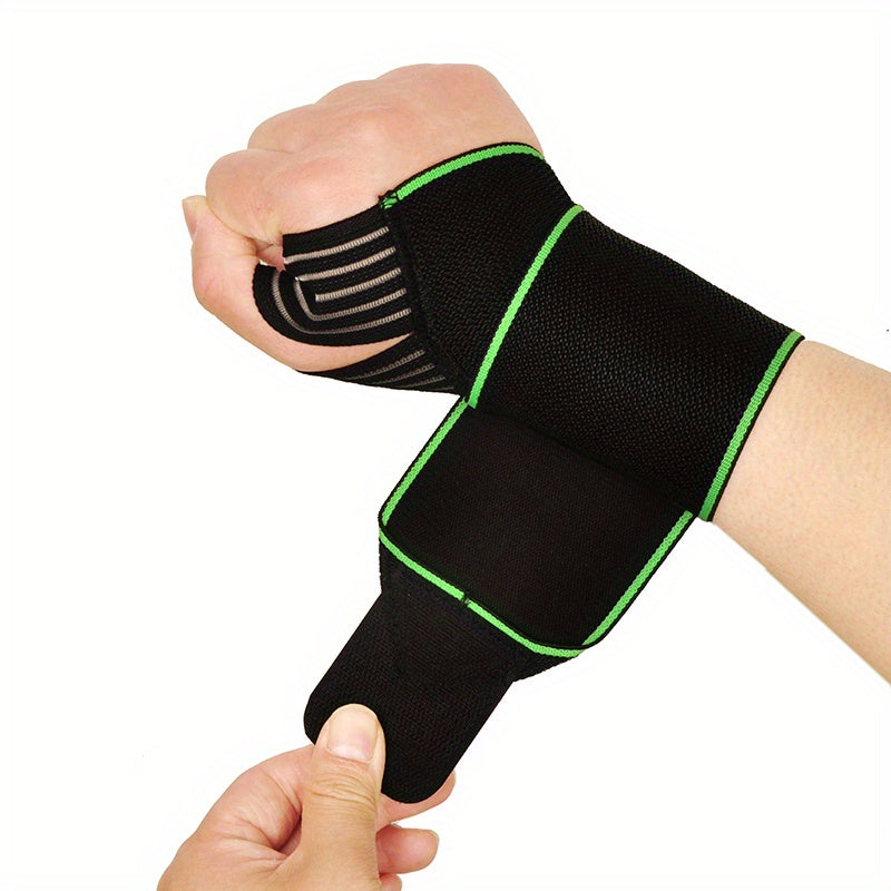 Adjustable wrist support strap for enhanced performance in weightlifting, sports, and daily activities