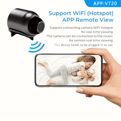 Wireless camera with mobile remote application allows for anytime, anywhere viewing and remote monitoring, acting as a caring assistant.