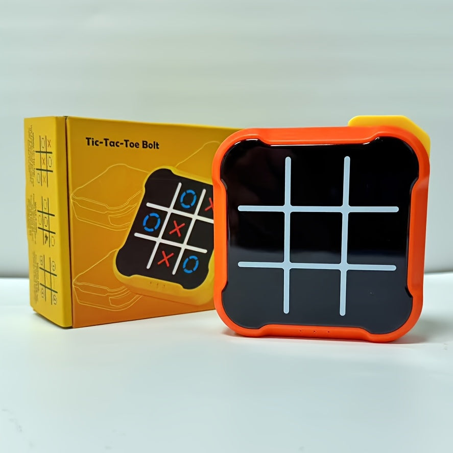 Portable tic-tac-toe game for beginners, suitable for ages 6+, ideal for travel and family gatherings.