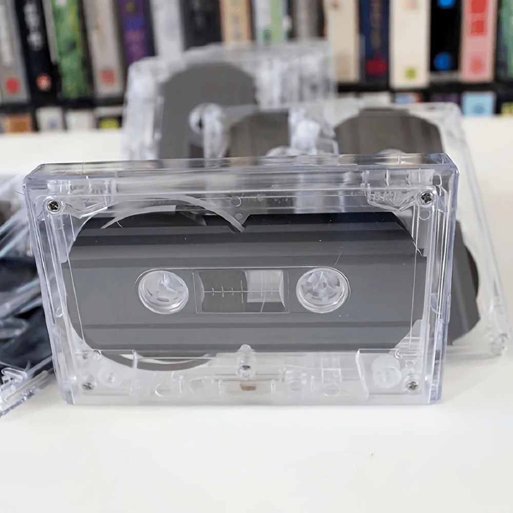 Set of 3 out of 7 Standard Cassette Blank Audio Tapes, 60-Minute DIY Empty Cassettes for Music Recording in White Color - Ready to Use, No Assembly Needed