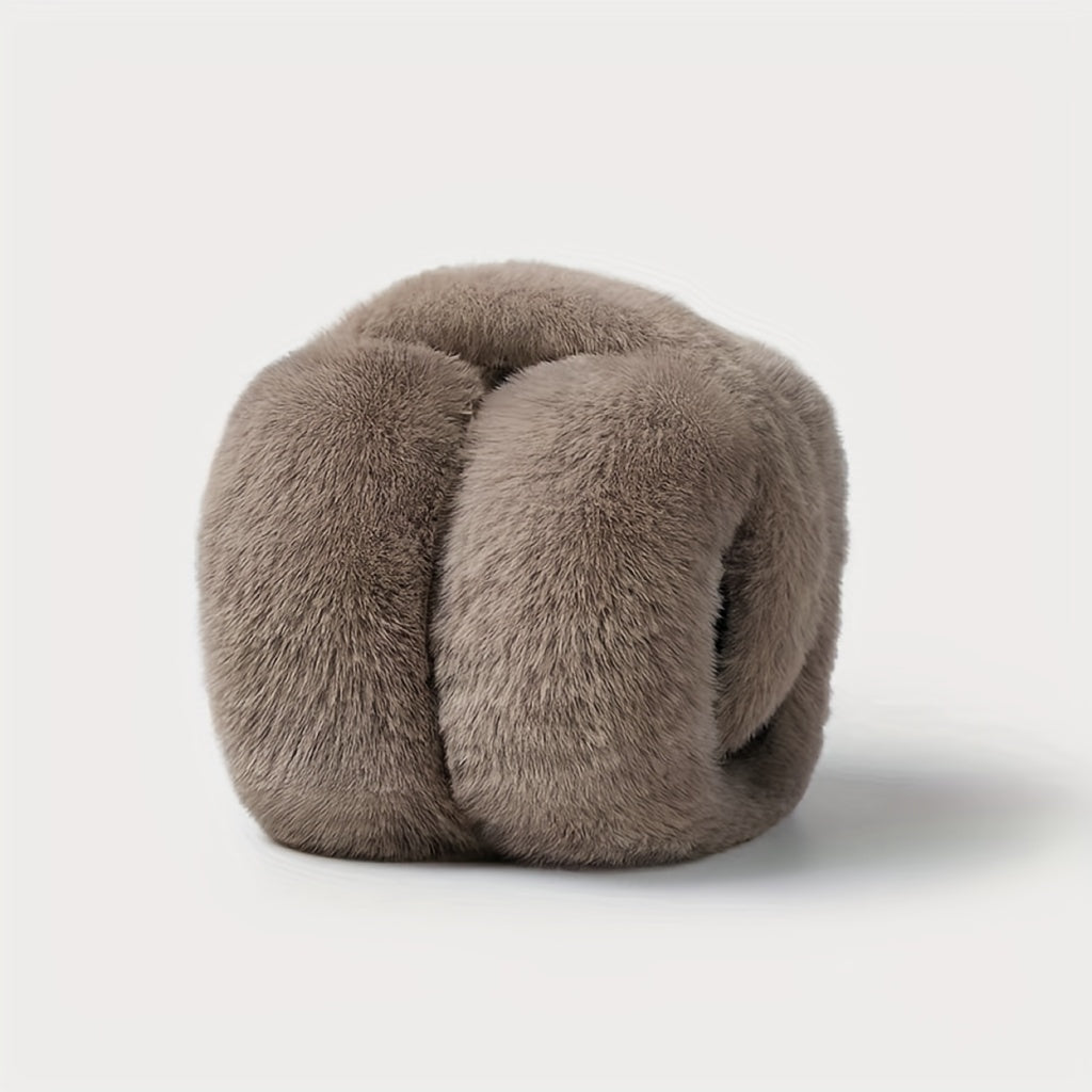 Stay warm and stylish this winter with our foldable plush earmuffs for women. Designed for cold weather with anti-freeze protection, these earmuffs are comfortable and cozy, making them the perfect accessory for staying warm in the chilly months.