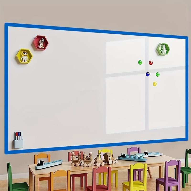 Removable magnetic whiteboard stickers for home or office use, easy to write on and erase. Perfect for teaching and training purposes.