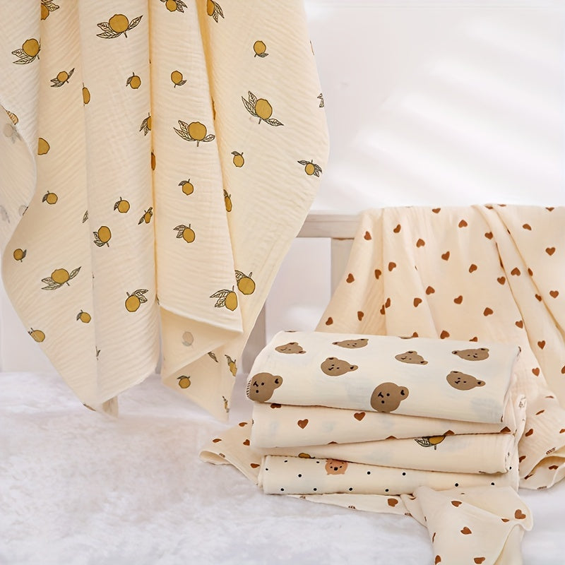 [Top Pick] Korean-Style Youth Swaddle Blanket - Soft and Absorbent Gauze Towel for Kids, Gentle Hand Wash Recommended