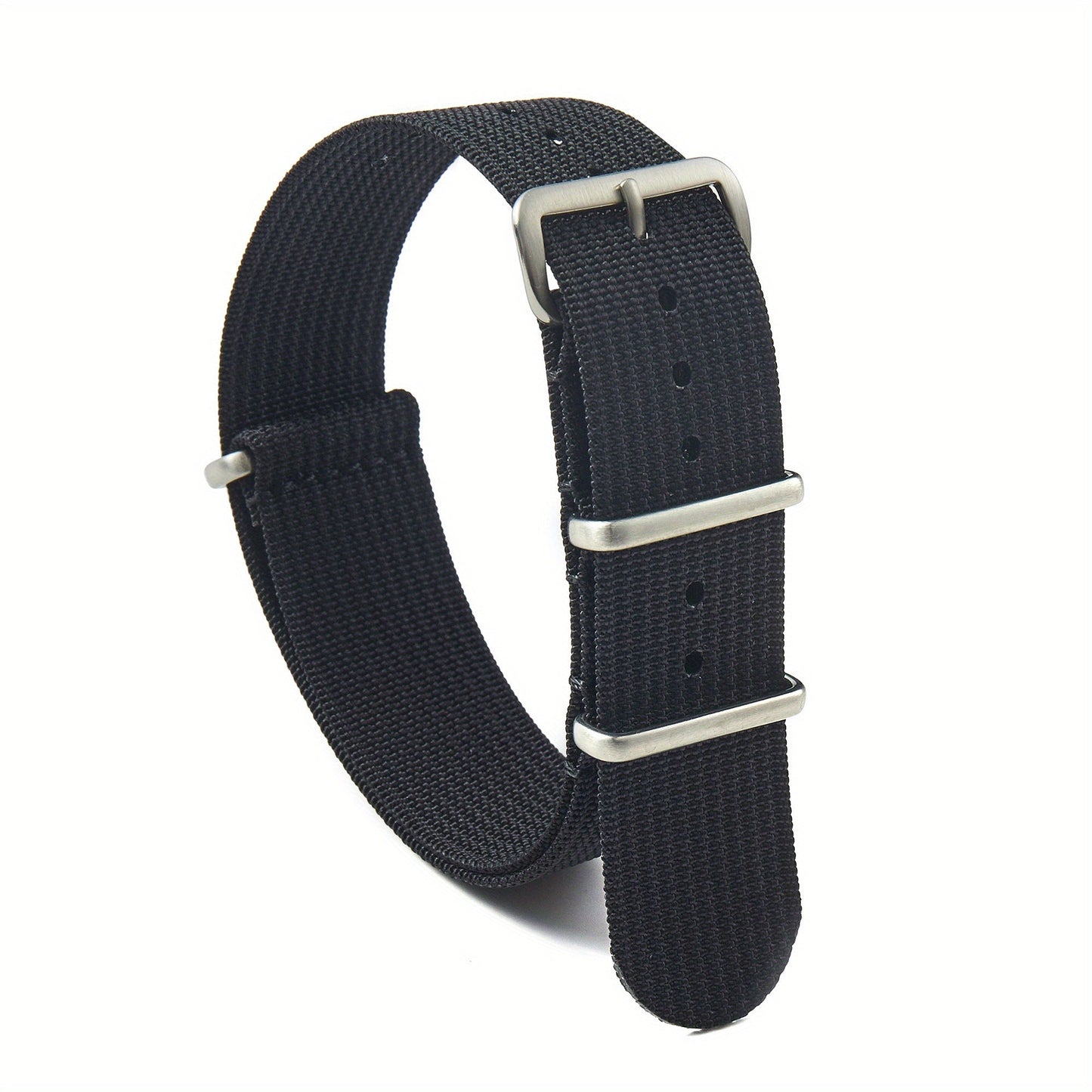 Choose a Nylon Watch Band With a Stainless Steel Buckle in 18mm, 20mm, or 22mm - A Perfect Gift for King's Day