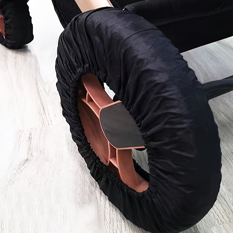 [Top Pick] Sturdy Nylon Large Stroller Wheel Covers - Keep Your Kids' Pushchairs Dust-free with this One Set of Protective Covers