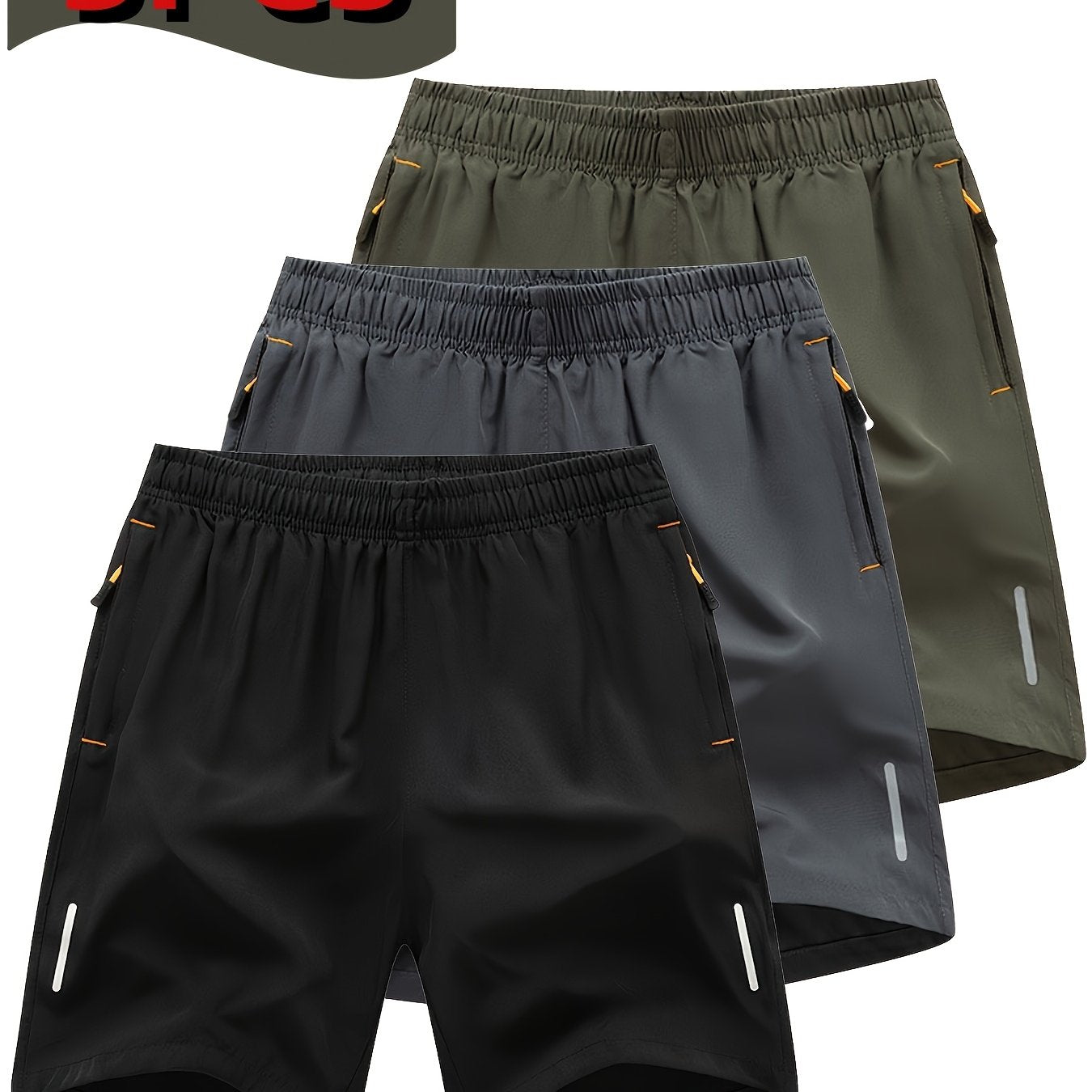 Men's casual sports shorts set