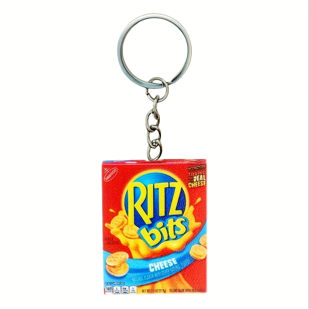 Set of 9 Novelty Snack-Themed Keychains - Cute Cartoon Designs for Women & Girls, Stylish Charms for Backpacks, made of Strong Acrylic