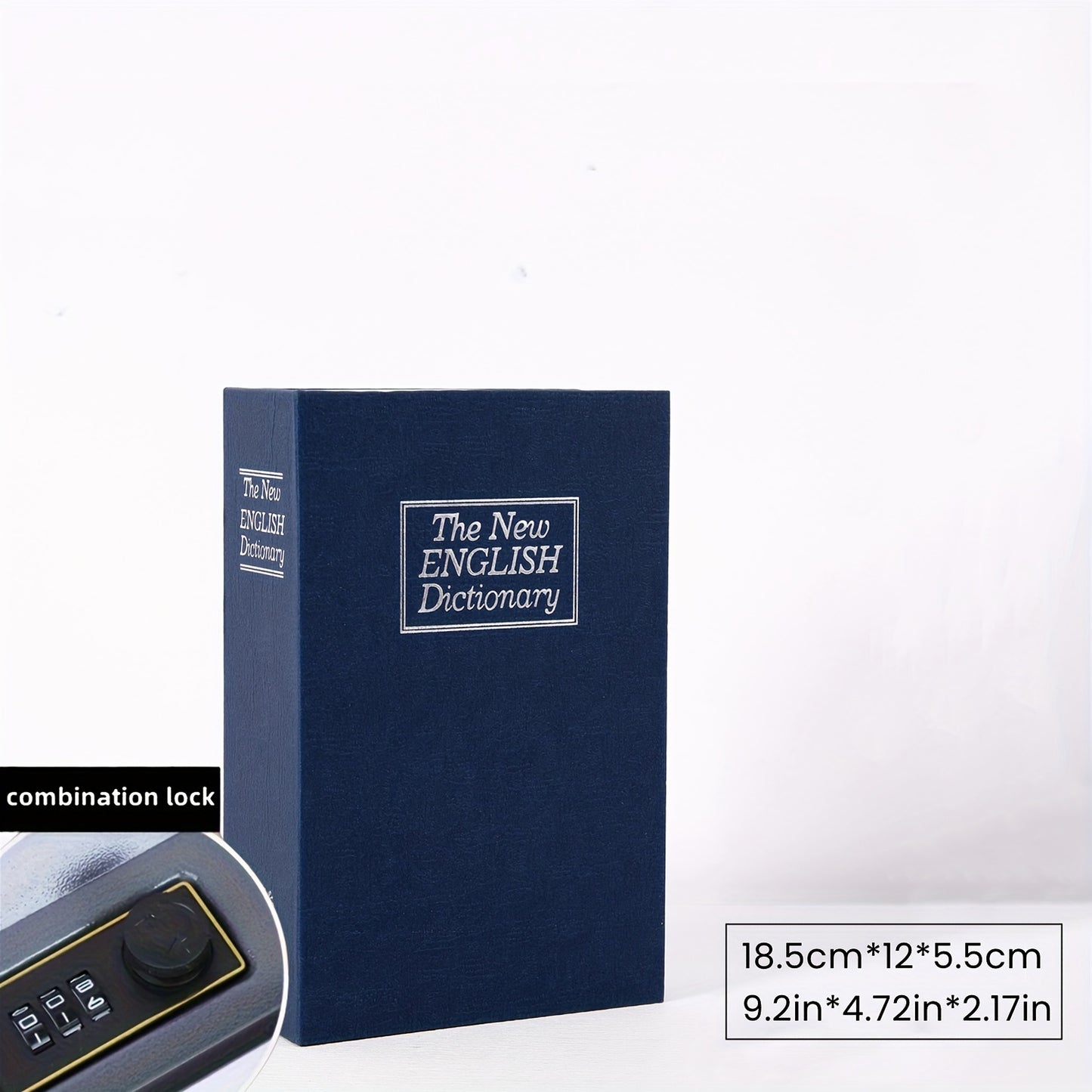 1pc Book Money Box with Password Lock, Safe storage for valuables such as cash, jewelry, passports.