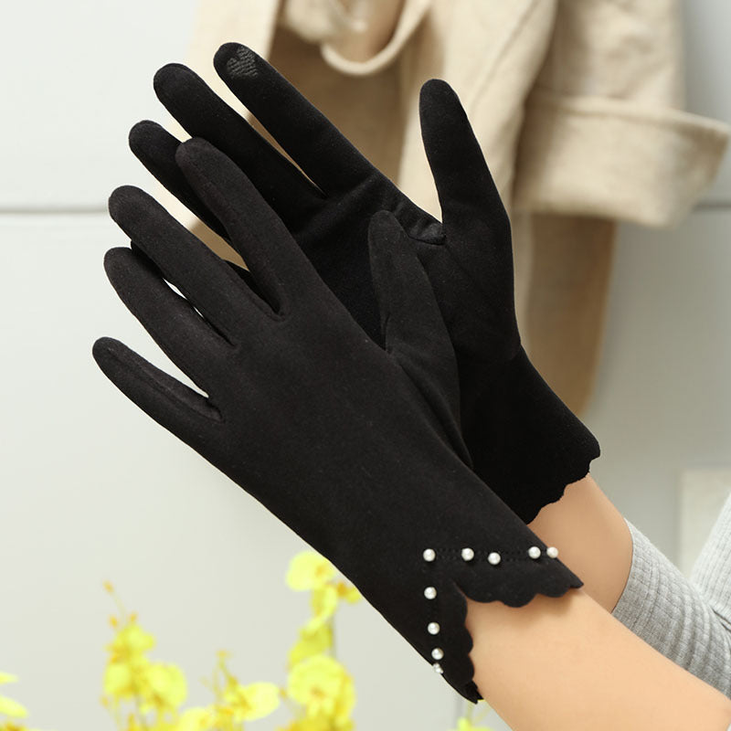 Winter Gloves for Women - Thin, Lightweight, Cold-Proof, and Windproof