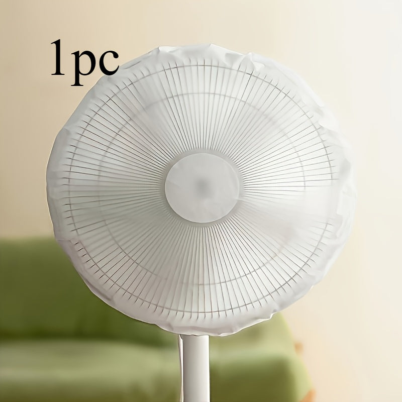 Waterproof Dustproof Electric Fan Cover for Living Room and Bedroom Use, Includes 1 or 2 Pieces, Battery-Free