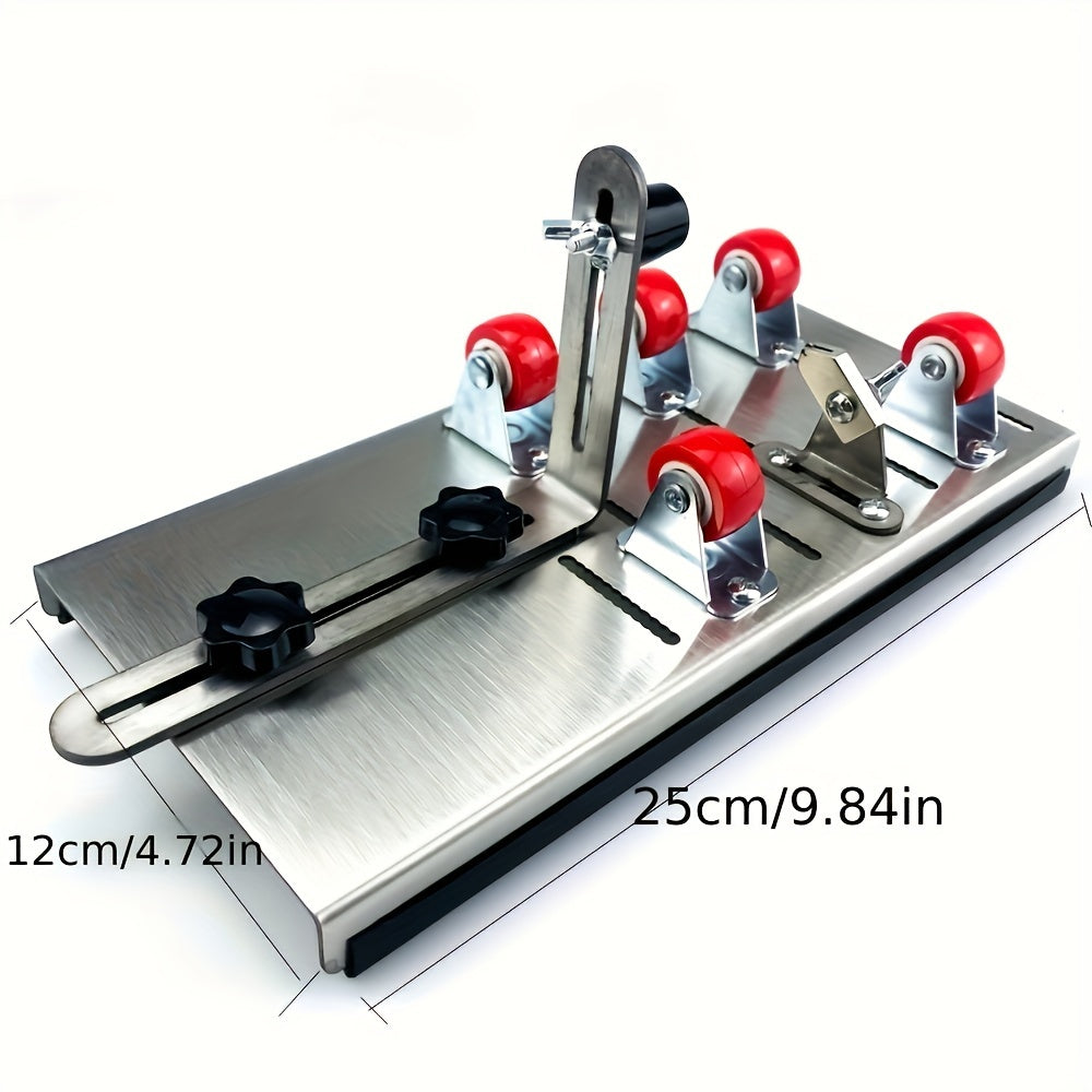 Durable Stainless Steel Glass Bottle Cutter, Easy DIY Wine and Beer Bottle Opener for Home Bar