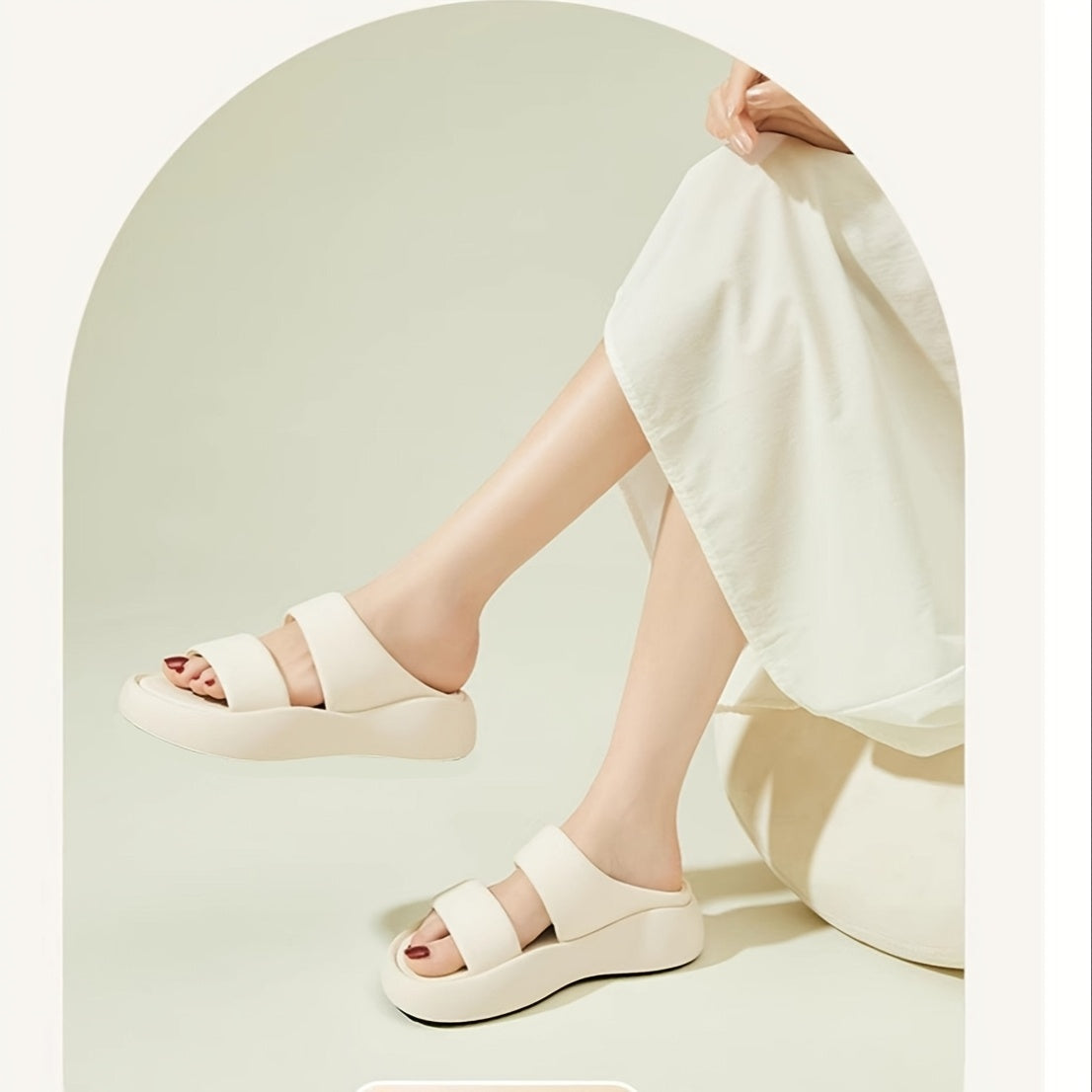 New Japanese and Korean Fashionable Women's Slippers in Elegant Summer Style, Soft and Stylish