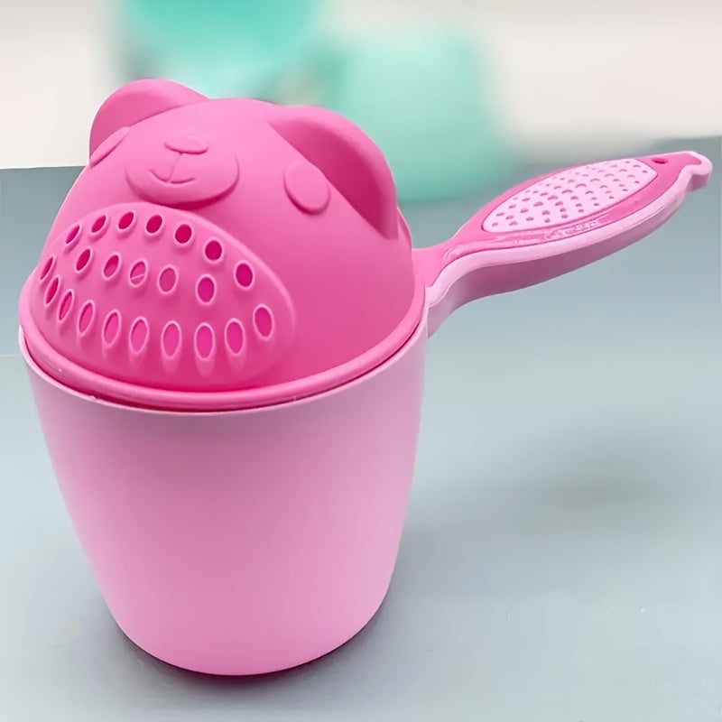 Youngsters Shampoo Rinse Cup with Easy-Grip Handle - Gentle on Eyes, Ideal for Bath and Shower - Great Gift for the Holiday Season, Autumn Festival, Thanksgiving, Easter, and New Year's.