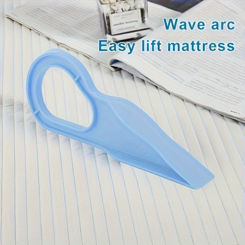 1-Pack Ergonomic Bed Sheet & Bed Skirt Tucking Tool in Blue - Easy Insert Design for Neatly Tucked Corners