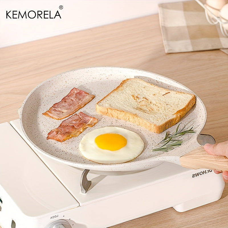 One Medical Stone Crepe Pan by KEMORELA for Making Tortillas, Quesadillas, Faas, Pancakes, and French Toast on Induction Cooker. Complete with Cookware, Kitchen Utensils, Gadgets, and Accessories for your Home Kitchen.