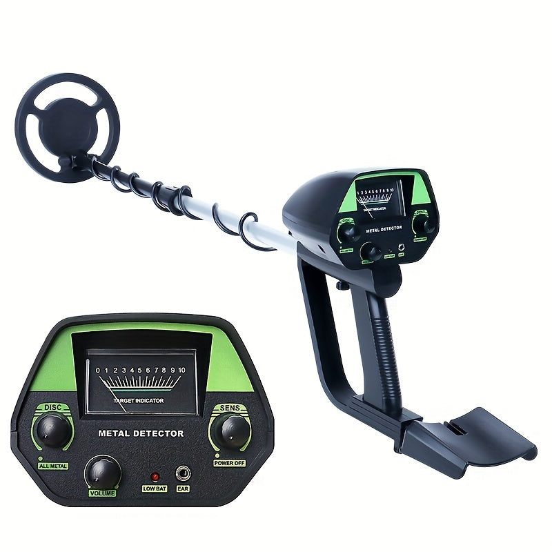 The GTX4030 Underground Metal Detector detects copper and iron coins with high precision. It is portable, easy to operate, and suitable for adults. Batteries are not included.