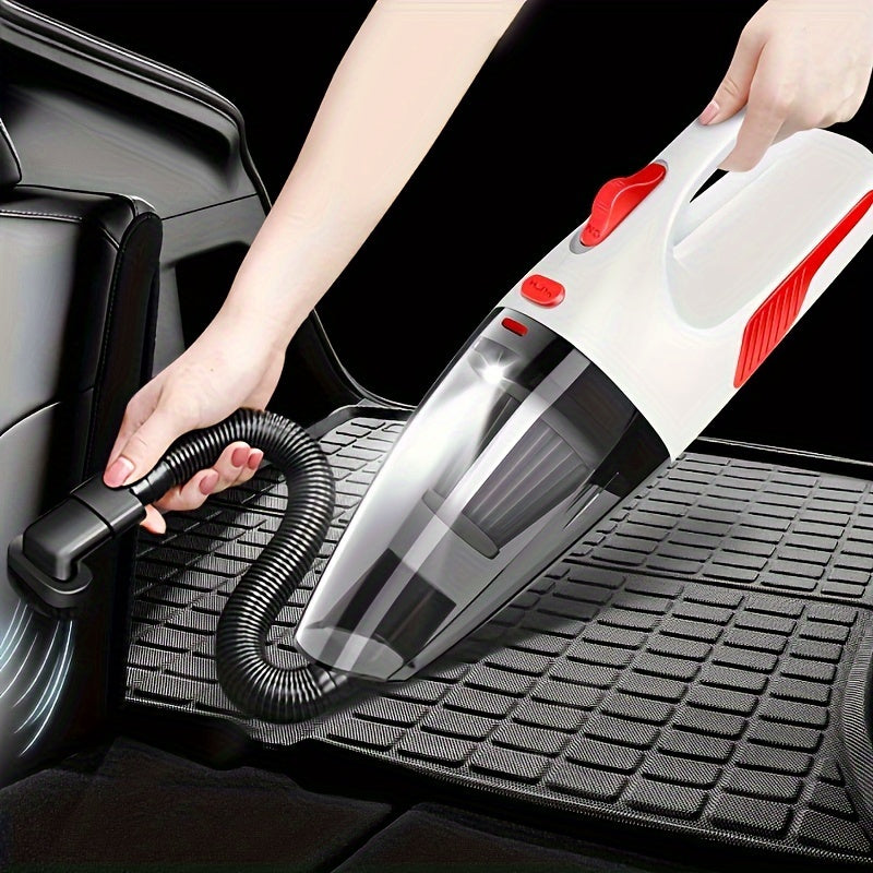 Powerful Handheld Car Vacuum Cleaner by CascadeVac - Compact Corded Mini Duster for Home and Kitchen Floor Gaps - Ideal Vacuum Cleaner for Home Use.