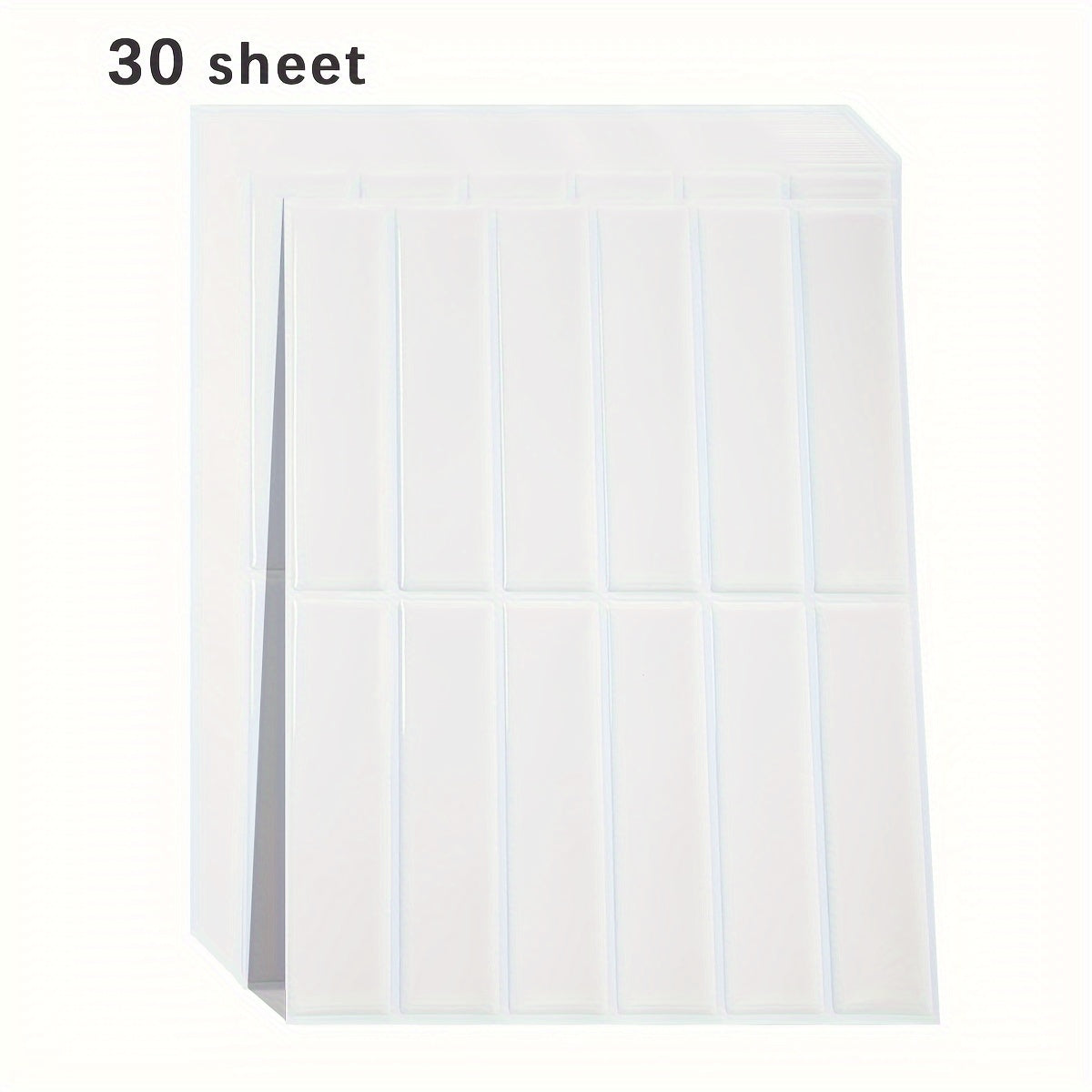 5/10/30pcs 3D self-adhesive wall tiles for kitchen and bathroom, heat-resistant, waterproof, removable, home decoration.