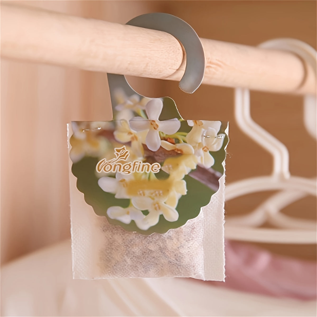 20pcs of Fragrant Wardrobe Sachets for Odor Elimination, Offering Lasting Scents for Cars and Bedrooms.