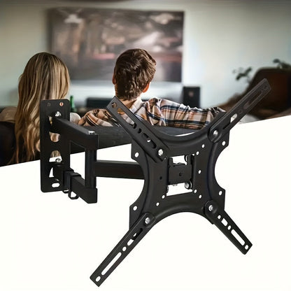 Telescopic Swing Bracket TV Stand - Adjustable Metal Stand for Monitors, No Electricity Required