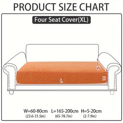 Pet-friendly sofa cover made of non-slip, stain-resistant polar fleece. Machine washable, suitable for all seasons.