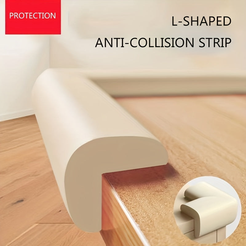 L-shaped Anti-collision Strip for Table Corners, Corner Anti-bump Protection Strip for Walls, Tables, Windows, and Stairs