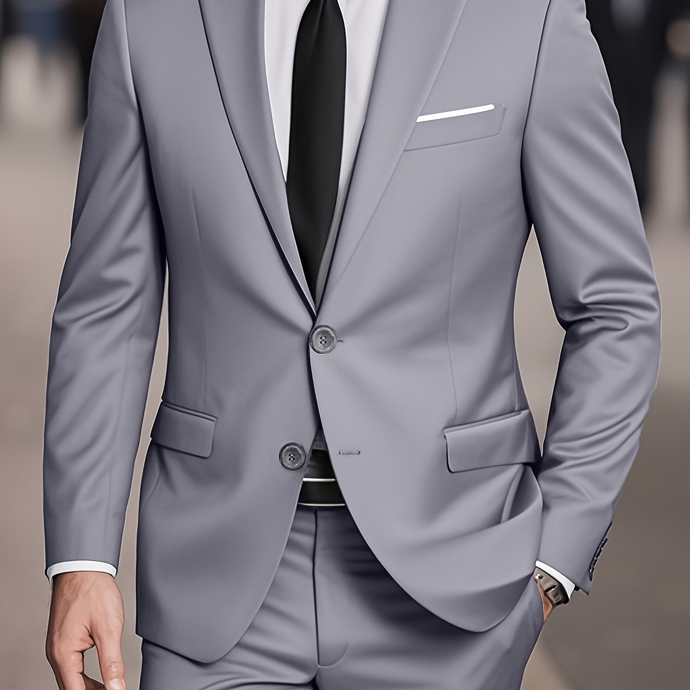 Men's 2-piece Suit Set for Business or Party