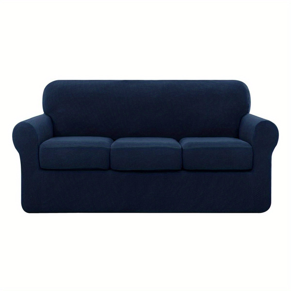 Soft sofa cover sets for bedroom, office, living room, or home decor. Available in 2, 3, or 4 piece sets. Stretchable and protective for couches and furniture.