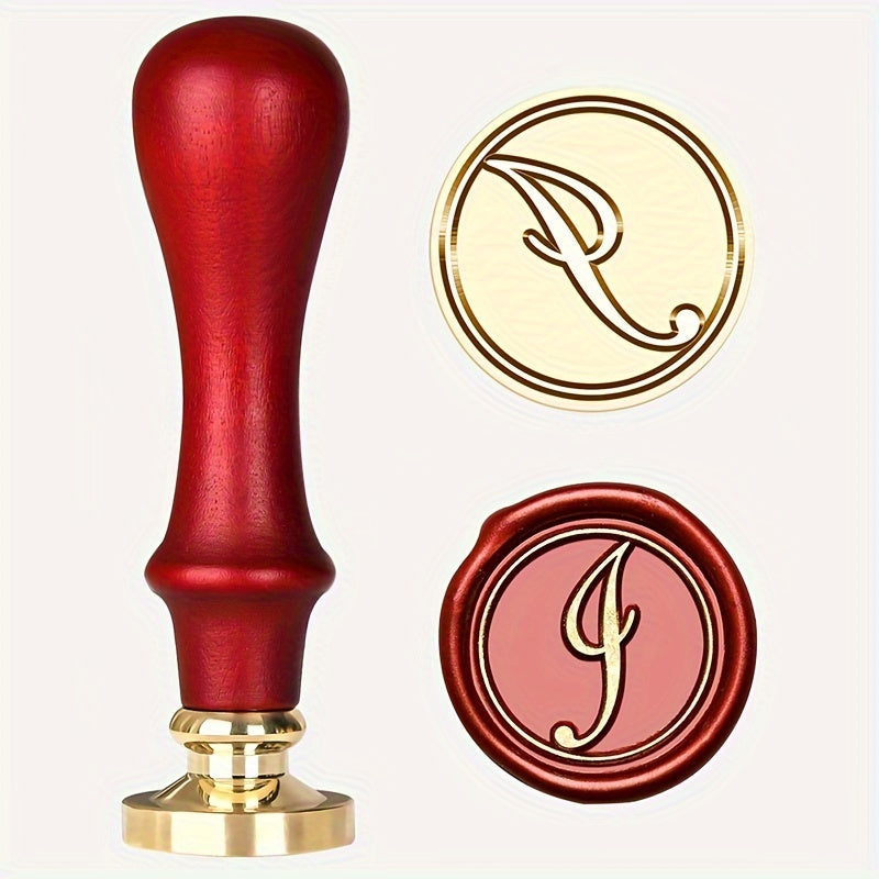 Alphabet A-Z Sealing Wax Stamp Kit for Wedding Invitations and Letter Sealing