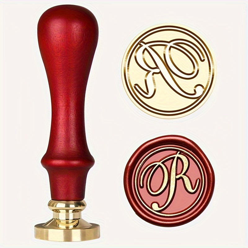 Alphabet A-Z Sealing Wax Stamp Kit for Wedding Invitations and Letter Sealing