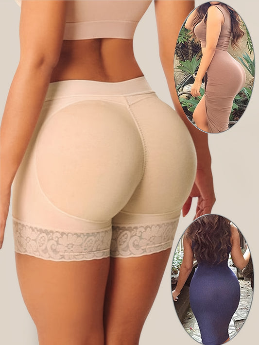 Faux buttock enhancer shapewear for women