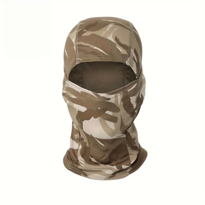 Adjustable Windproof UV Protection Hood with Balaclava Face Mask