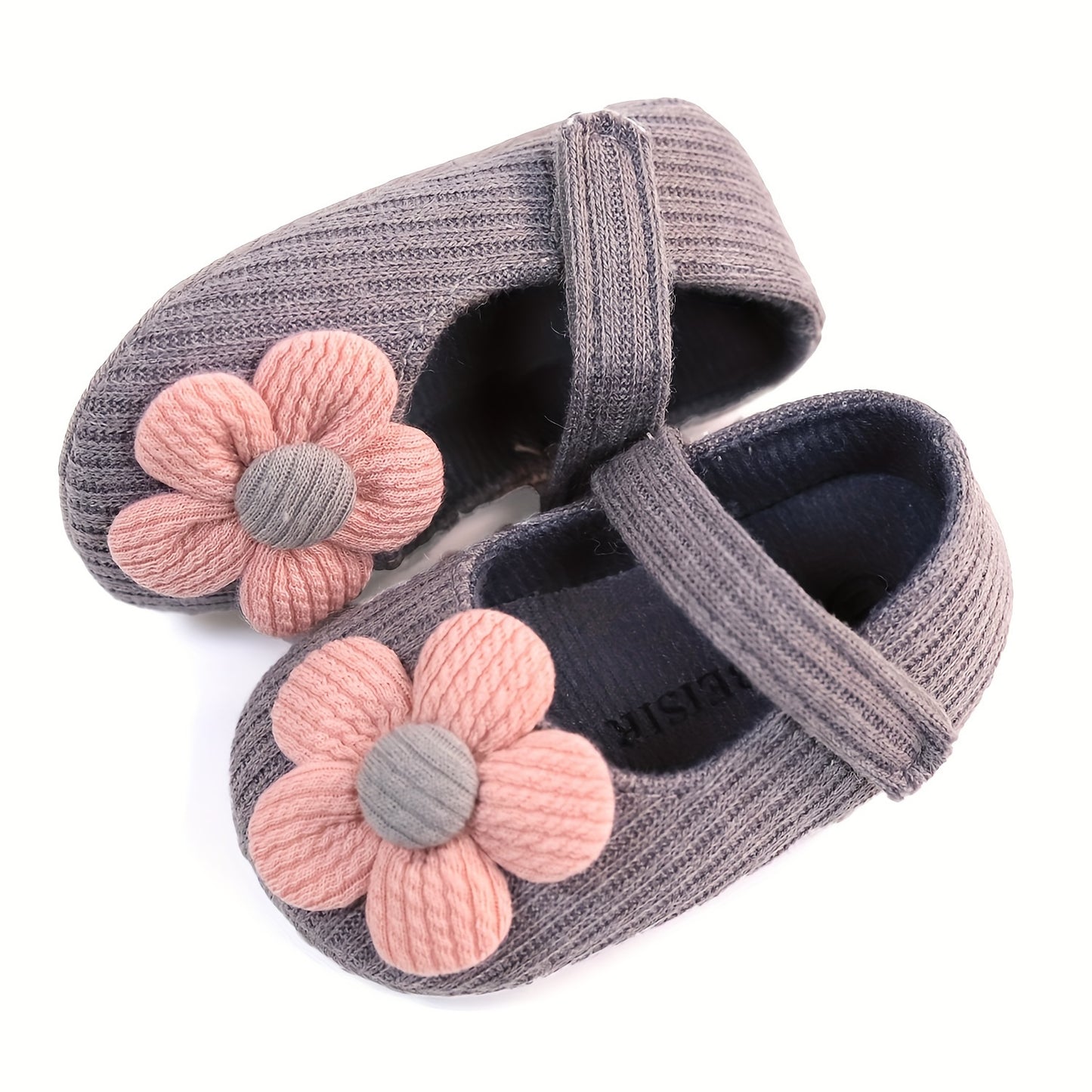 Toddler sunflower princess shoes for daily wear in spring and fall, lightweight, non-slip, and colorful candy-like design.