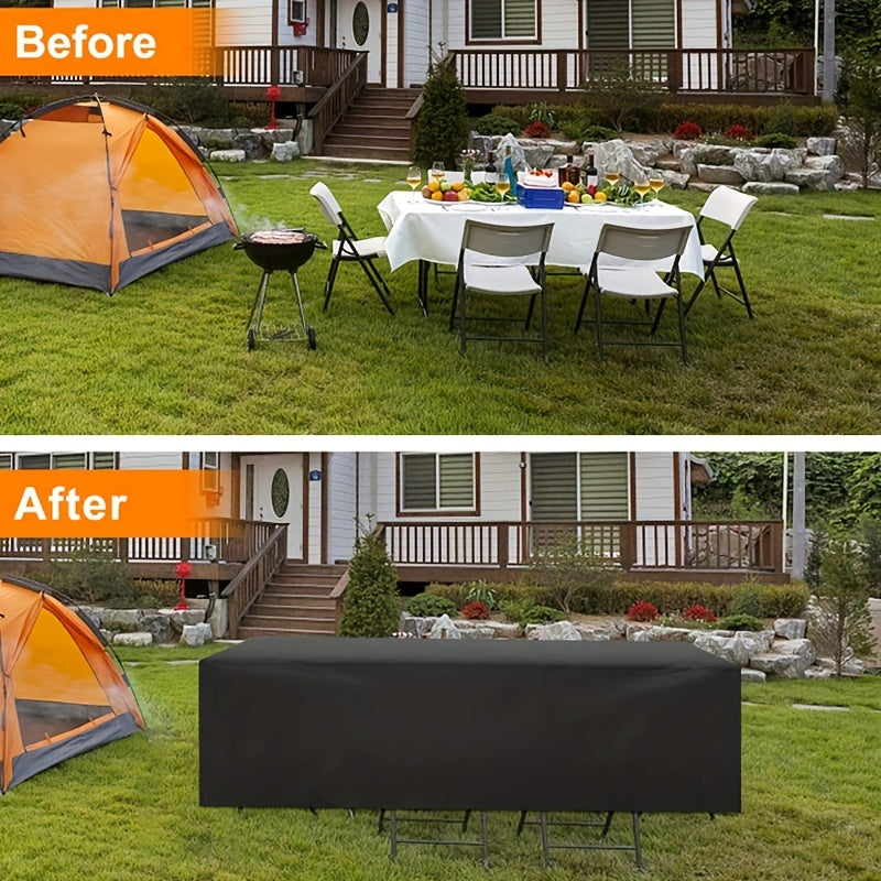 Keep your patio furniture safe with this heavy-duty waterproof cover!