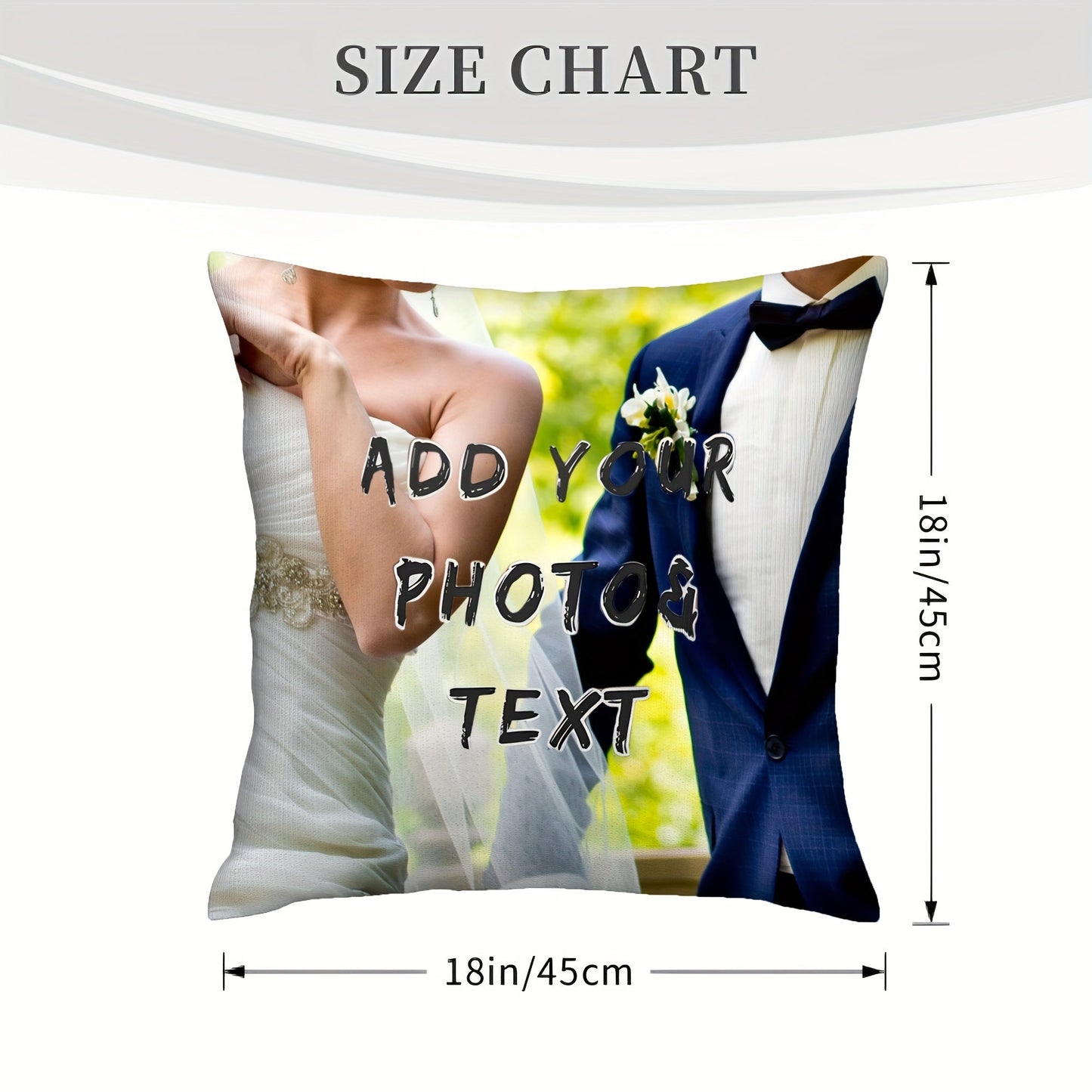 1 piece of customized pillow cover for home decoration, featuring patterns for Valentine's Day, Christmas, Thanksgiving, and New Year. Makes a perfect family gift or wedding anniversary gift. This single-sided printed cover does not come with a pillow