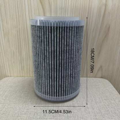 Air Purifier Replacement Filter Screen: 18cm x 11.5cm, Plastic Material