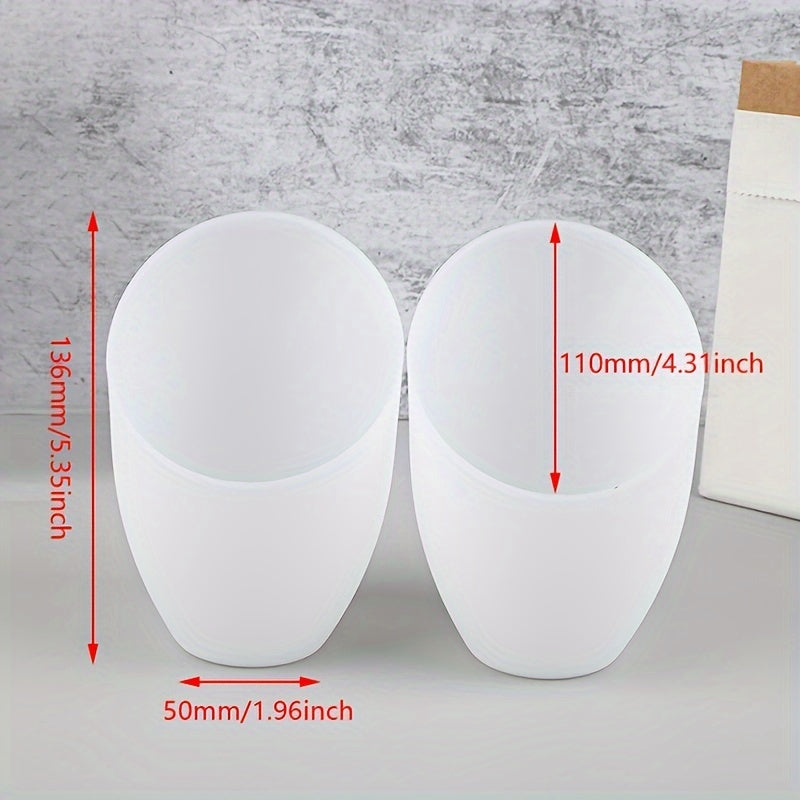 1Pc Modern Plastic Lamp Shade Cover - Chic, non-electric accessory for stylish and durable lighting diffuser, can be used wirelessly.