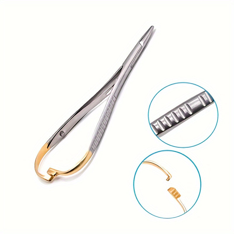 End-Style needle holding instruments, forceps, tweezers, and grip-style forceps.