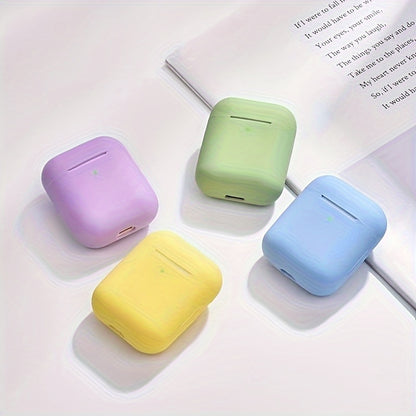 AirPods protective case for 1st and 2nd generation, compatible with wireless silicone earphones.