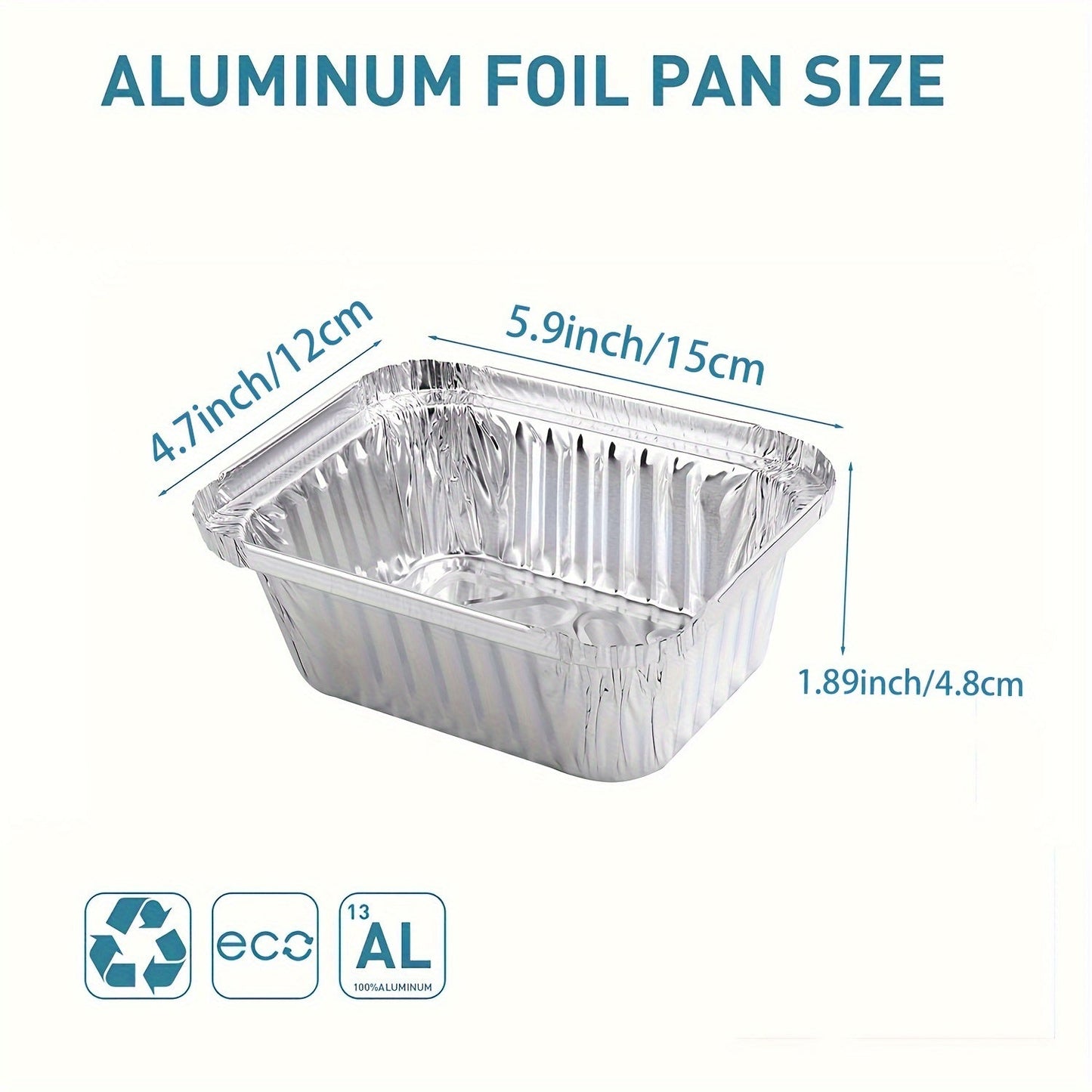 20 small aluminum foil pans with clear lids, each weighing 453.59g - Perfect for takeout, food storage, and freezer use. Disposable baking trays.