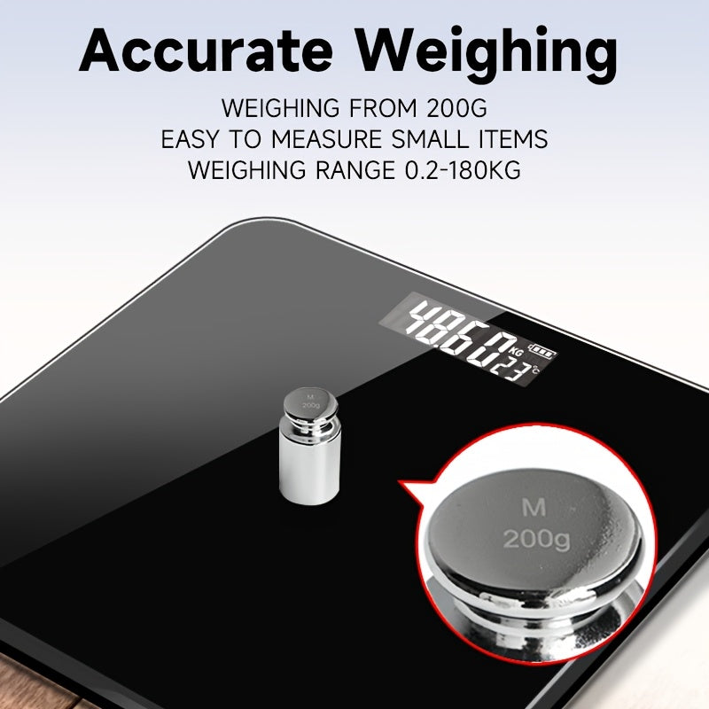 [Popular Choice] ACCUWAY High Precision Digital Weight Scale with LCD Display, Battery-Powered (Batteries Not Included)