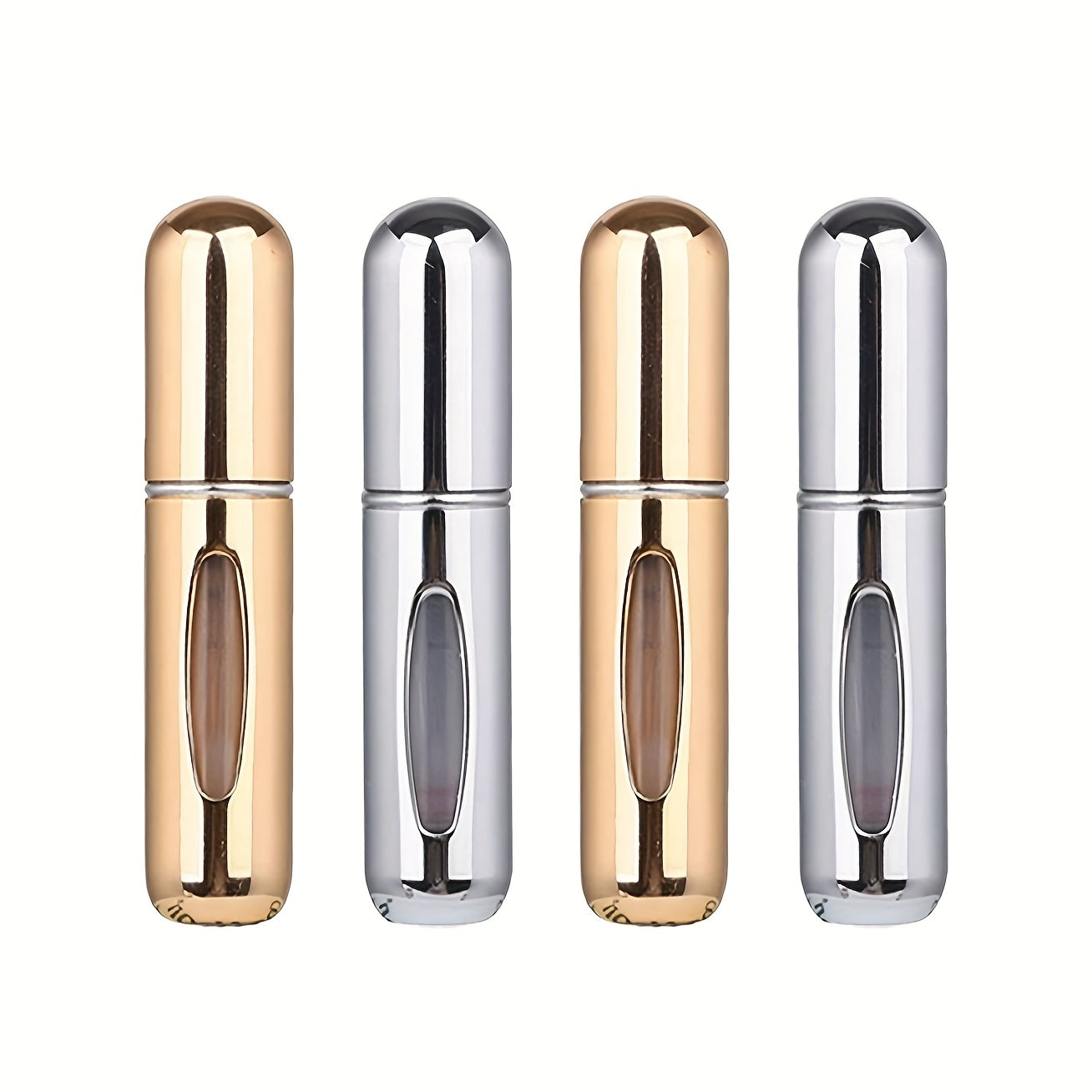 Refillable atomized perfume bottle ideal for travel and outings (5ml), suitable for men and women, makes a great gift.