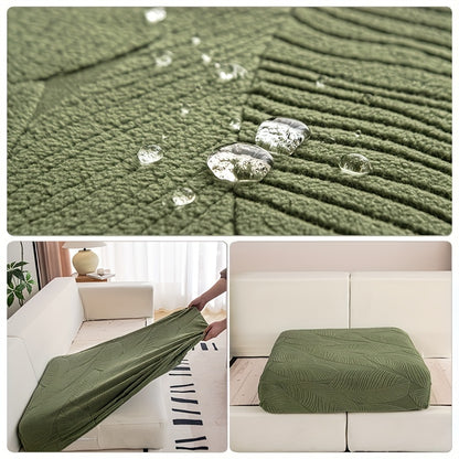 Durable Jacquard Sofa Cover suitable for all seasons, washable and stretchable, designed for modern style sofas in living rooms, offices, and homes. Easy to maintain with anti-slip features and suitable for single, double, triple, or quadruple seats.