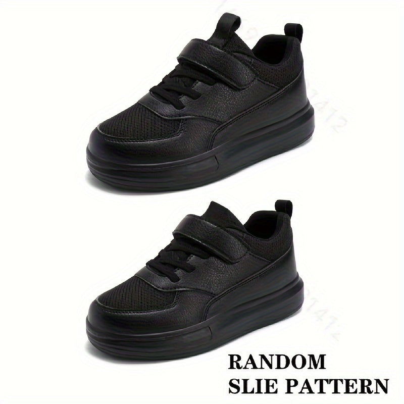 Solid skate shoes for boys, perfect for outdoor activities in spring and summer.