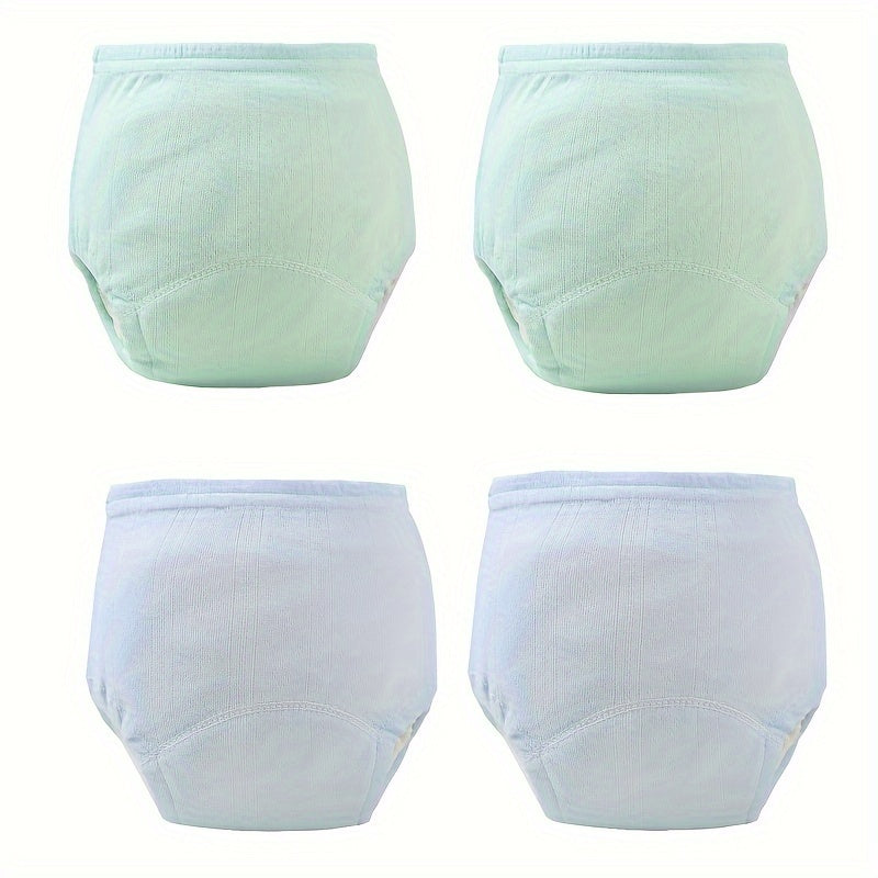 NEWCHAO Training Pants 4-Pack: Breathable, Leakproof Cloth Diaper Covers