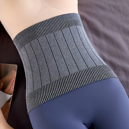 Shaping waist belt for postpartum tummy control and coldproof comfort.