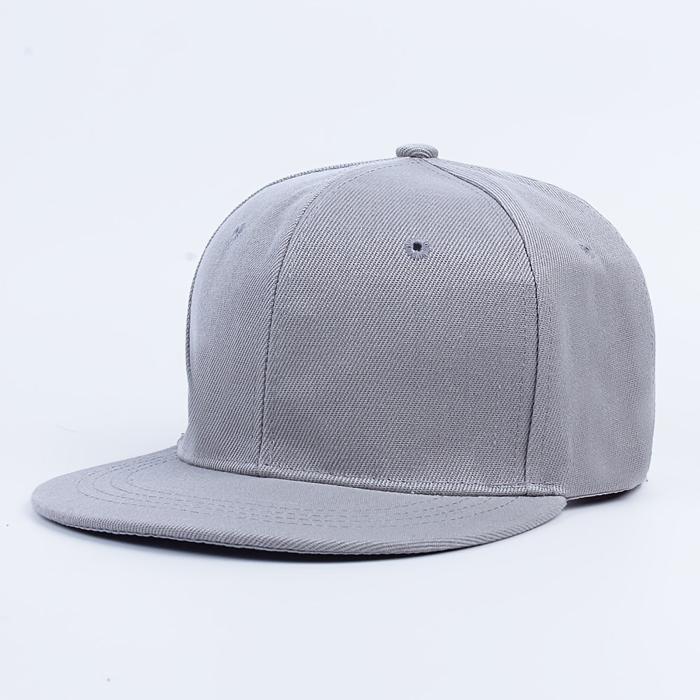 Get the perfect Christmas gift with this stylish solid color casual street baseball cap. Perfect for anyone looking for a practical and fashionable accessory.