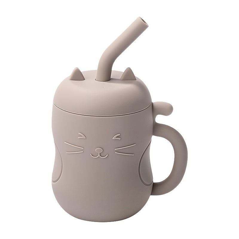 Get your hands on the adorable TYRY.HU Cute Kawaii Cat Learning Cup - designed to make feeding time fun and easy for your baby! This leak-proof, BPA-free cup comes with a cute stopper and straw, making it perfect for baby's first feedings.