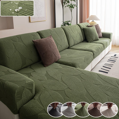 Durable Jacquard Sofa Cover suitable for all seasons, washable and stretchable, designed for modern style sofas in living rooms, offices, and homes. Easy to maintain with anti-slip features and suitable for single, double, triple, or quadruple seats.